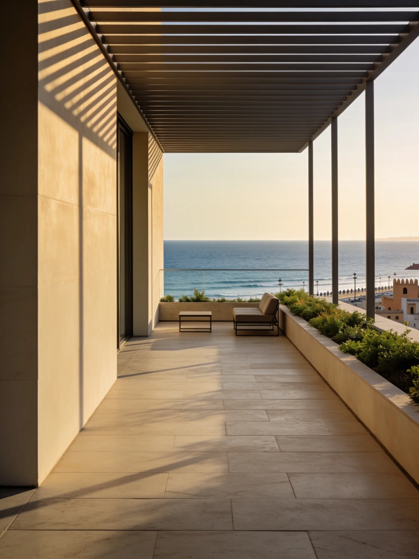 Penthouse Belvédère — terrasse haute sur le front de mer d’Oran